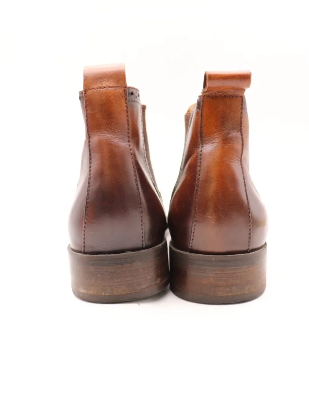Maison Forte Ivan Chelsea Boot Men's US11 EU 44 Ankle Boot Brown Leather Slip On